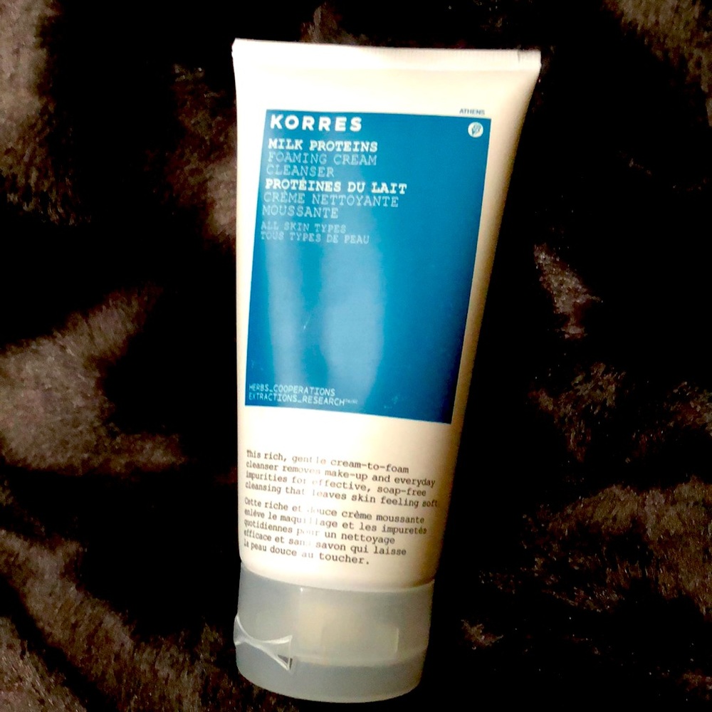 Korres Milk Proteins Foaming Cream Cleanser